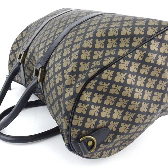 PATRICK COX Boston bag Kings Pattern PVC ?~ synthetic leather Authentic C3939 - Picture 3 of 9